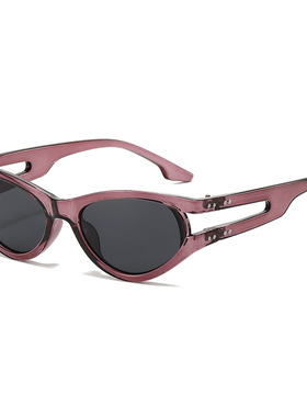 英国coopkoop新款欧美时尚潮流椭圆框太阳镜女士个性街拍墨镜女