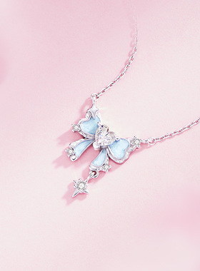 【生日礼物女生】纯银项链女款