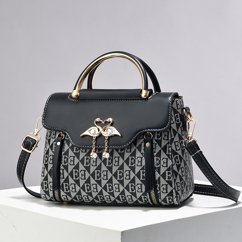 女包包2024新款时尚百搭轻奢印花复古小香风单肩斜挎包女手提包,淘宝优惠券,粉丝福利购,淘宝优惠卷