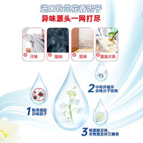 立白除菌去渍洗衣液深层洁净除菌除螨温和不刺激家用实惠瓶装正品 - 图2
