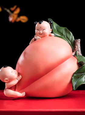 多子多福新人婚房礼物中式吉祥物