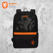 Official merchandise for the Dutch national team -- the new dark print black printed double shoulder bag
