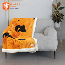 Dutch National Team Official Goods -- Gush Home Blankets Small Quilts Sofa Blanket Orange Jersey Legion