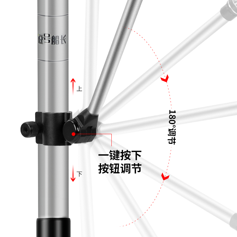 钓鱼炮台支架大物杆加粗碳素杆架地插鱼竿支架架杆渔具 - 图2