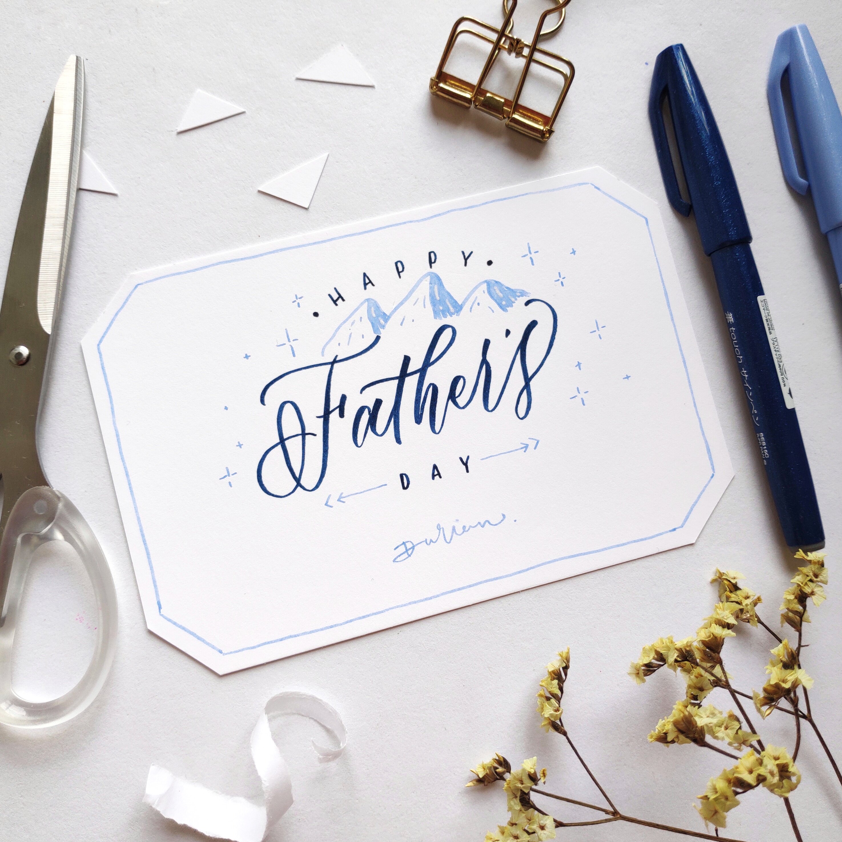 字帖练习伴侣！派通touch软笔brush lettering手账英文花体字书法 - 图3