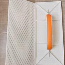 Guangdong durable and abrasion-resistant washboard clay trowel steel-coated plastic sand erase with no-deformation smeared clay tile tool