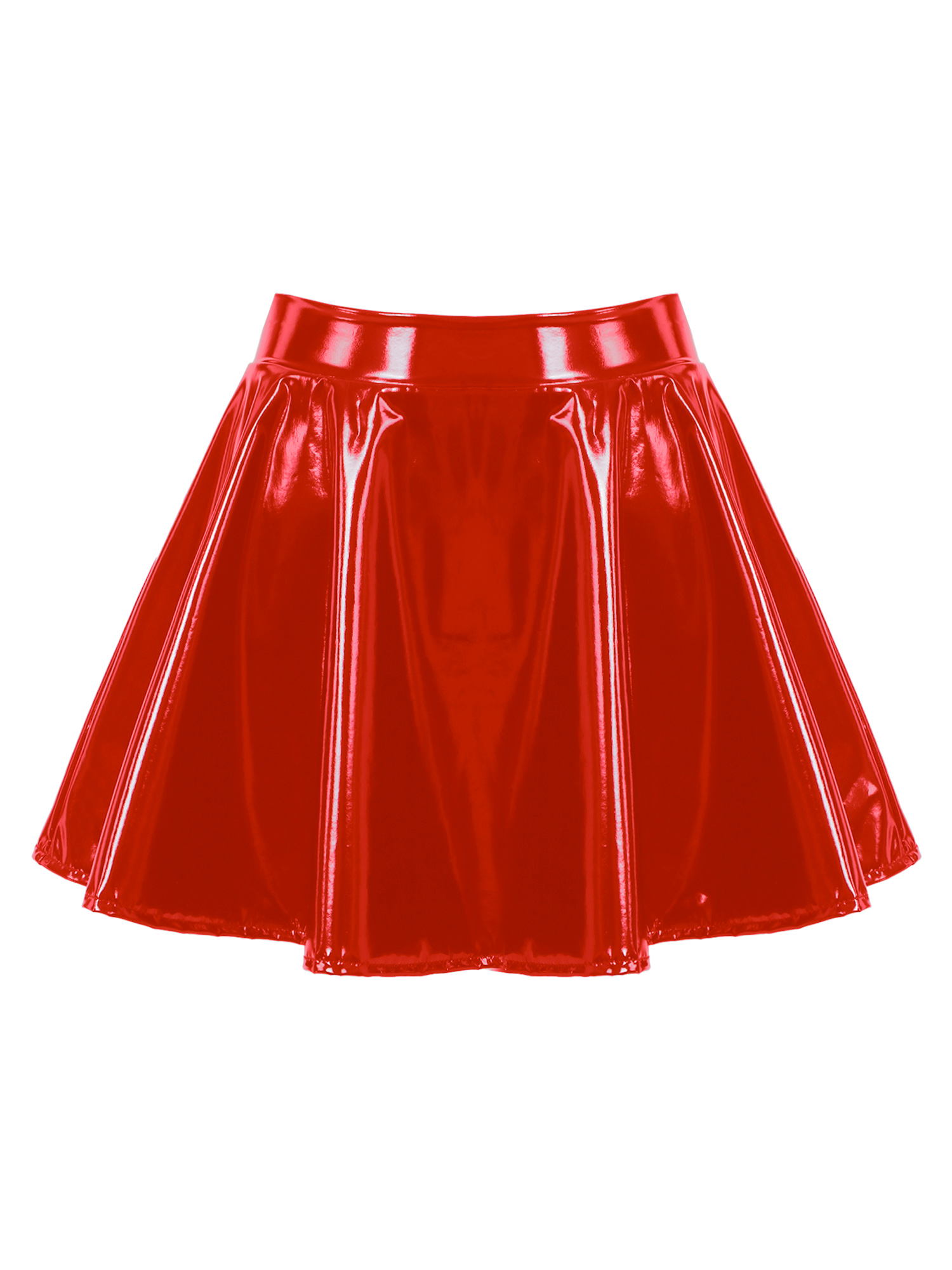 Spice girls unlined glossy skirts 辣妹无内衬走光亮面漆皮短裙 - 图3