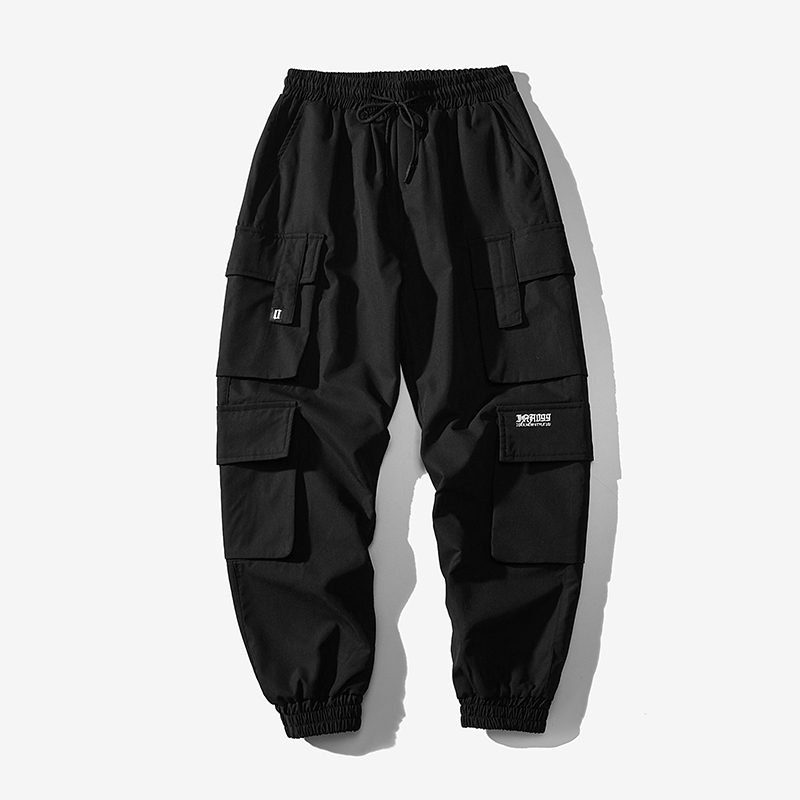 Multi-pocket functional frock pants 多口袋机能风青少年工装裤 - 图3