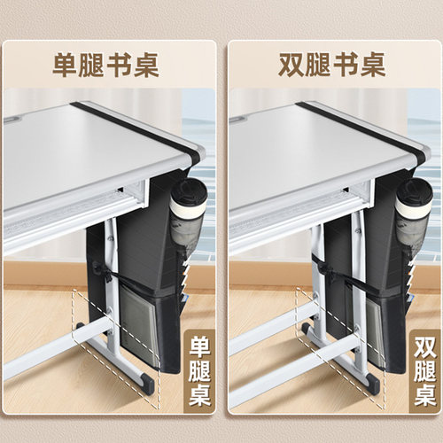得力书袋课桌收纳学生挂书袋挂袋书桌试卷收纳置物架桌边侧边书本书挂高中生初中生挂桌教室多功能神器补课袋 - 图2