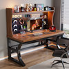 Desk bookshelf integrated table simple computer desk
