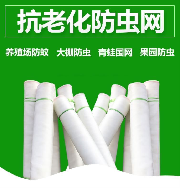 防虫网纱网 菜园子网 遮菜网农用防虫网加厚加密防虫网大棚遮虫网 - 图1