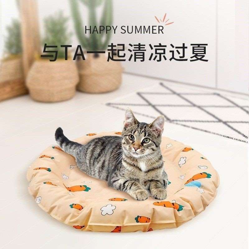 猫咪冰窝夏季降温宠物冰垫狗狗凉席垫睡觉用夏天耐抓耐咬猫咪用品 - 图3