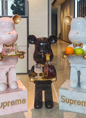 暴力熊大型落地摆件客厅