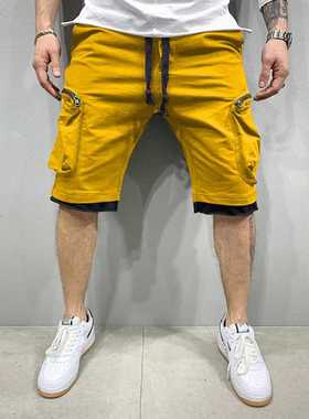 2022 New Summer Loose shorts men's jogging short pants Casua