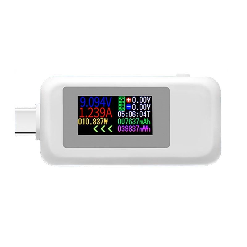 KWS-1902C Type-C Color Dsplay USB Tester Current Voltage - 图2