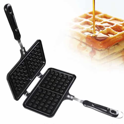 Non Stick Iron Die-Cast Aluminium Easy Clean Waffle Maker - 图3