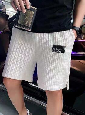 2021 Summer Loose Drawstring Shorts Men Casual Jogger Sweath