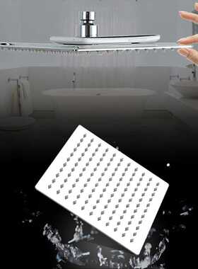 8 Inch Round Square Stainless Steel Shower Head Adjustable
