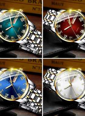Authentic Red Men's Wrist Watch Super Fashion Full Stainles