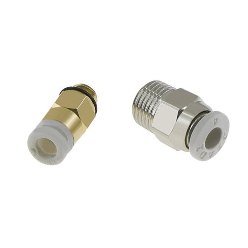 PC4-M6 Pneumatic Connector With 1M PTFE Teflonto Tube 2*4MM - 图3