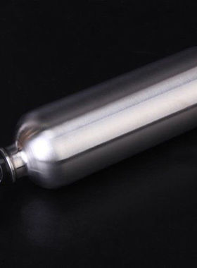 New 500ML/750ML Sliver Aluminum Water Bottles Flask Double W