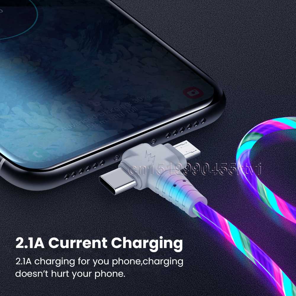 Flow Luminous  in 1 USB Cable for iPhone 1 12 11 Pro in1 - 图2