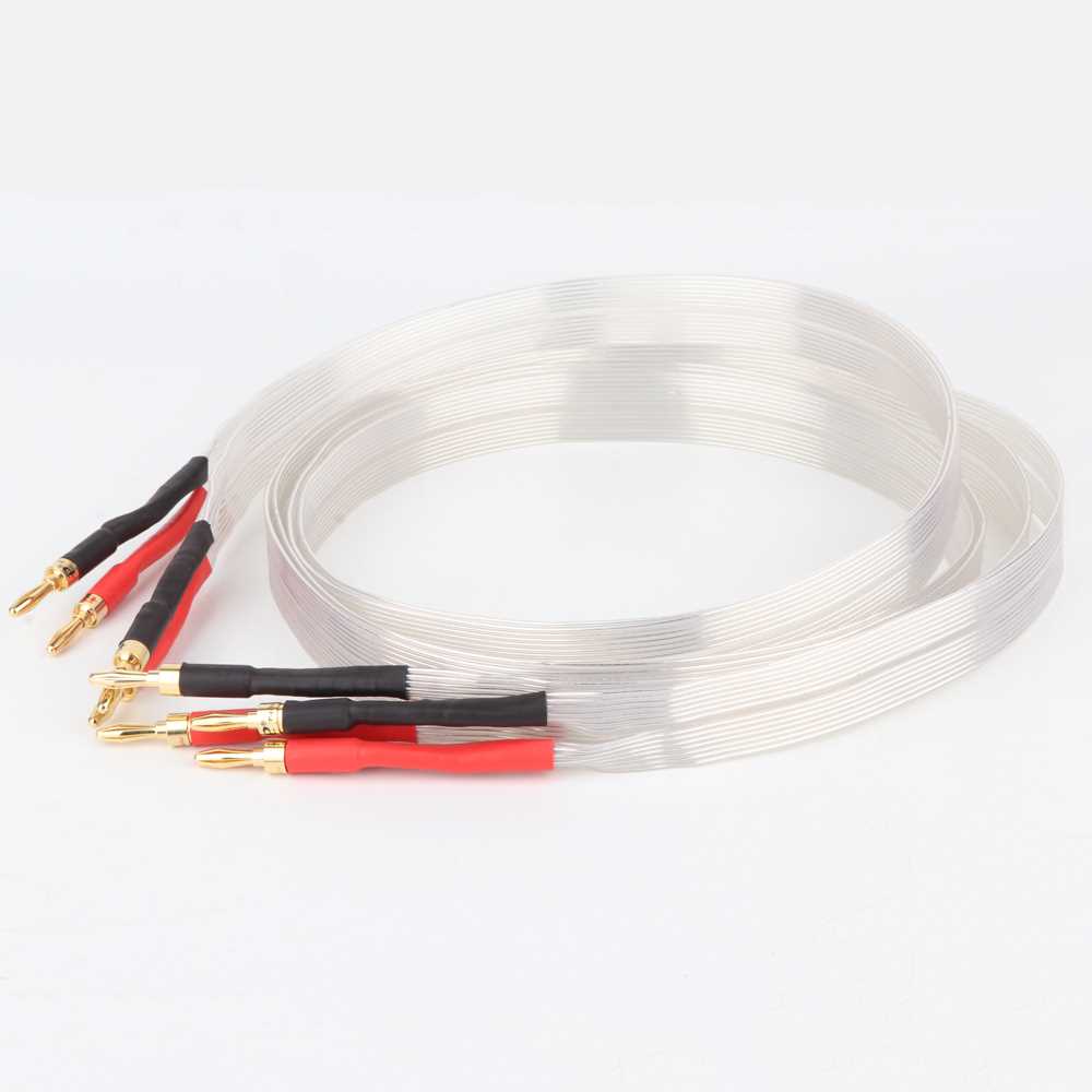 Nordost style HiFi udio Speker Cble OFC Silver Plted Spe-图2