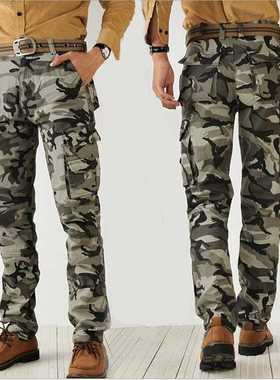 2022 men's cargo pants cotton high quality camouflage Jogger