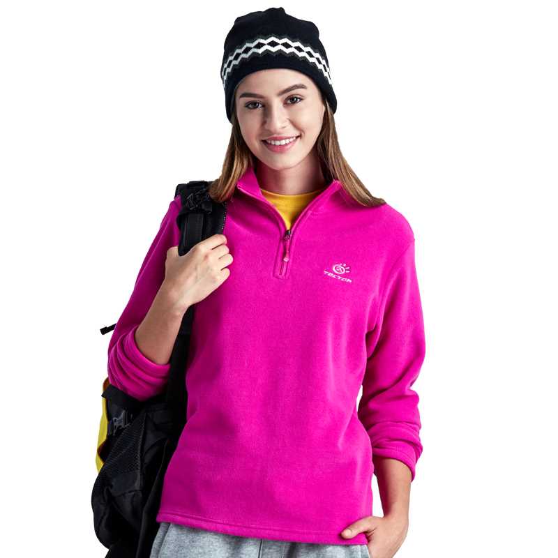 Tectop Autumn Winter Thermal Fleece Jacket Outdoor Windproof - 图0