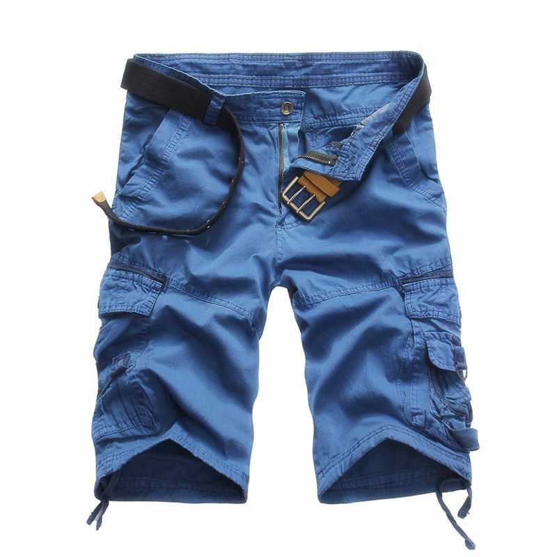 Cargo Shorts Men Cool Camouflage Summer Hot Sale Cotton Casu - 图2