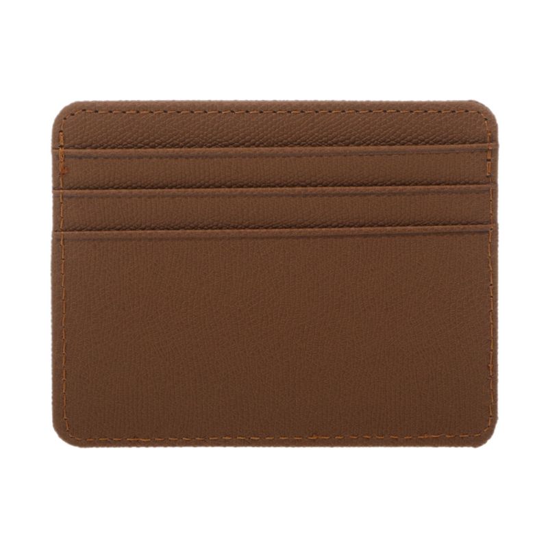 THINKTHENDO Card Holder Slim Bank Credit Card ID Cards Coin - 图1