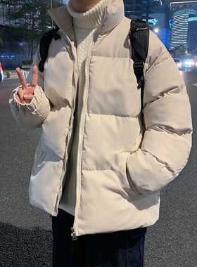 2021 Harajuku Men's Parkas Warm Thicken Fashion Coat Ove