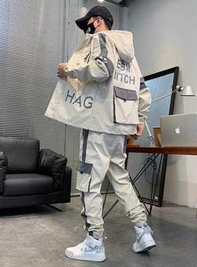 Workwear Jacket Set 2021 Fall/winter New Men's Casua