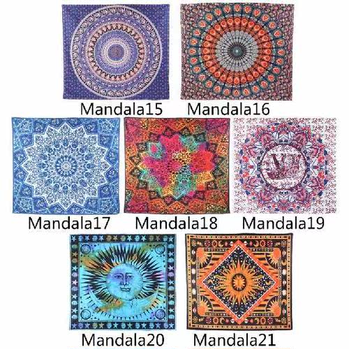 Boho Decoration Home Decor Mandala Floral Tapestry India - 图0