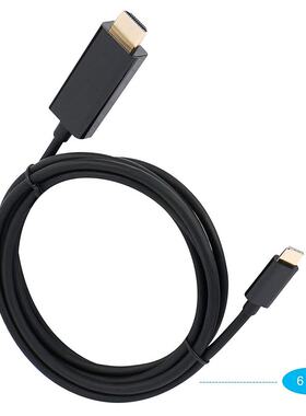 USB Type C(Thunderbolt 3) to HDMI 4K UHD 1.8M Cable, USB 3.1
