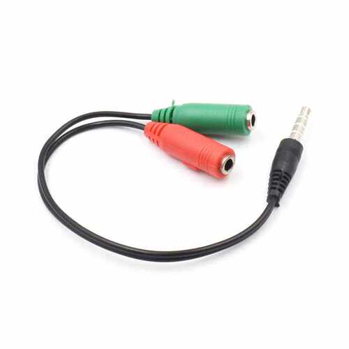 3.5mm Audio Stereo Y Splitter Cable, 3.5mm Male To Dual 3.5m - 图2