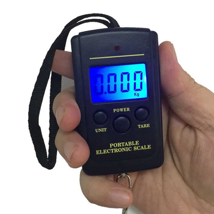 Blue Backlight Electronic Digital Scales 40kg 10g Shop Hangi - 图1