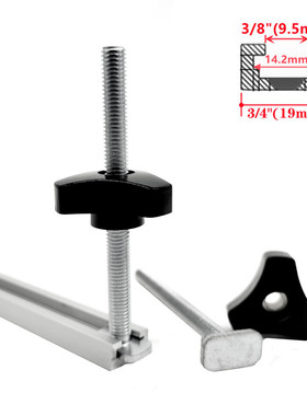 10 Pack T Bolt and Nut Set M8 Woodworking Tool Jigs Screw Sl