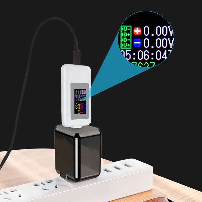 KWS-1902C Type-C Color Dsplay USB Tester Current Voltage - 图3