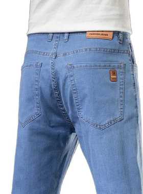 2022 Spring Summer Men's Business raight Loose Fit Jeans