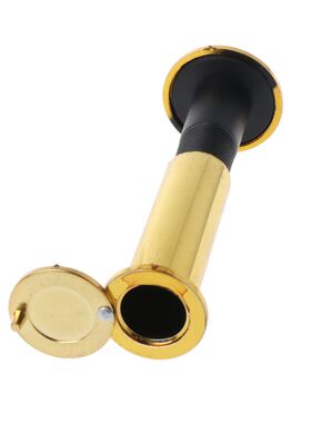 220 Degree Wide Viewing Angle Door Viewer Privacy Cover Secu