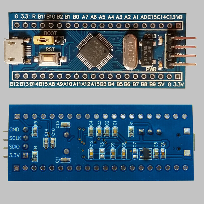 GD32F103C8T6核心板Cortex M3比GD32F103小系统开发板替换STM32 - 图2