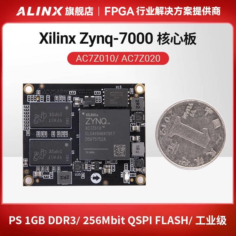 ALINX黑金FPGA核心板ZYNQ7000 XILINX ZYNQ7020 7010 ARM SOM工业 - 图3