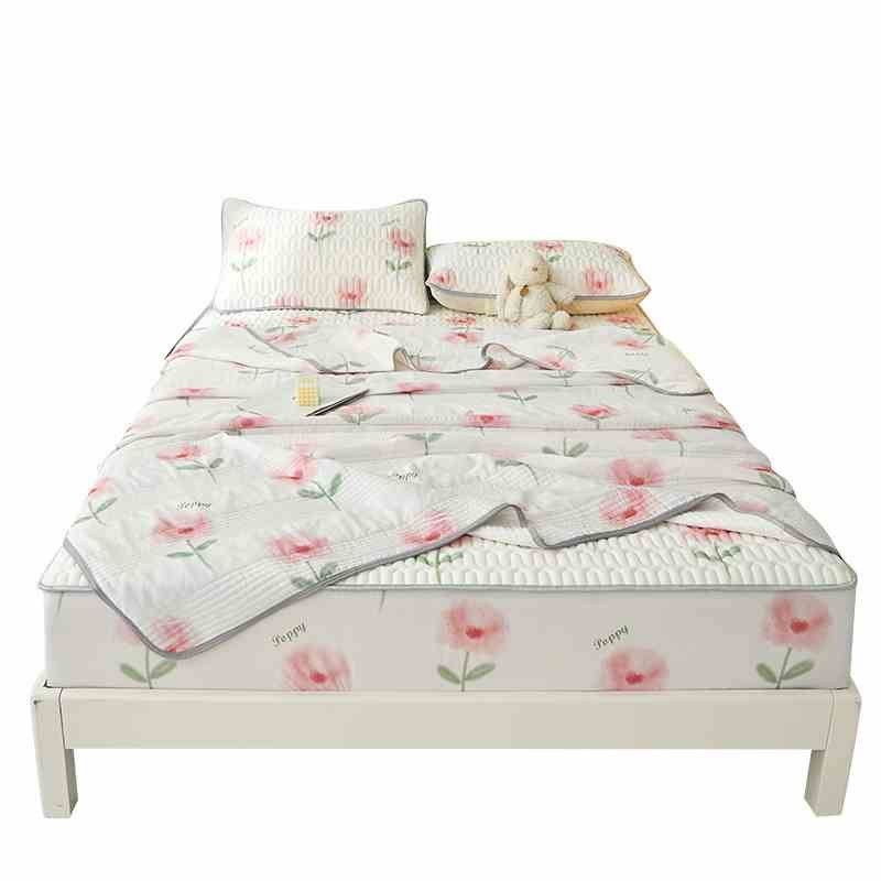 A类母婴级乳胶凉席床笠夏被四件套凉感丝空N调被夏凉被床垫保护套,淘宝优惠券,粉丝福利购,淘宝优惠卷