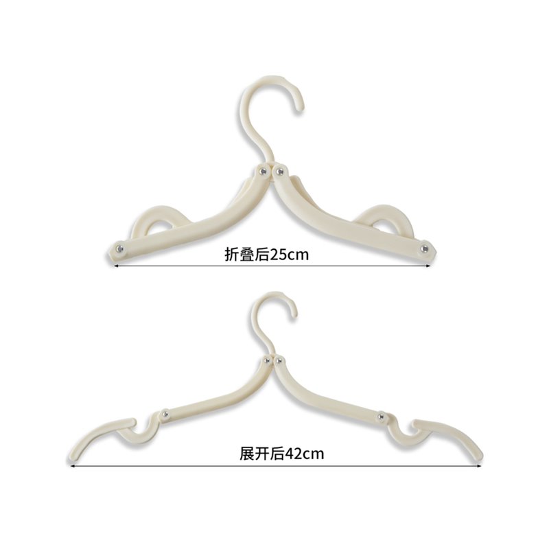 多功能魔术旅行折叠晾衣架便携式可伸缩旅游出差家用衣挂小撑子晒 - 图3