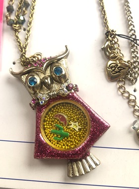 bj项链动物珍珠欧美外贸项链