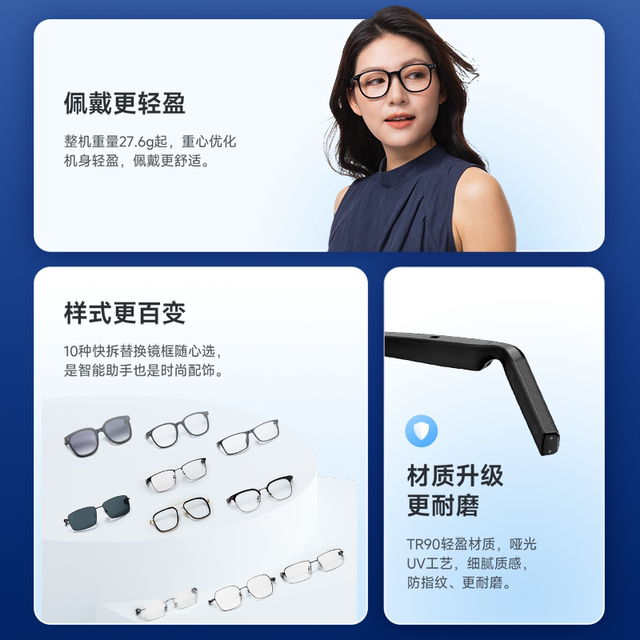 Li Weike City Air AI Vision Intelligent Glasses Language Translation ...