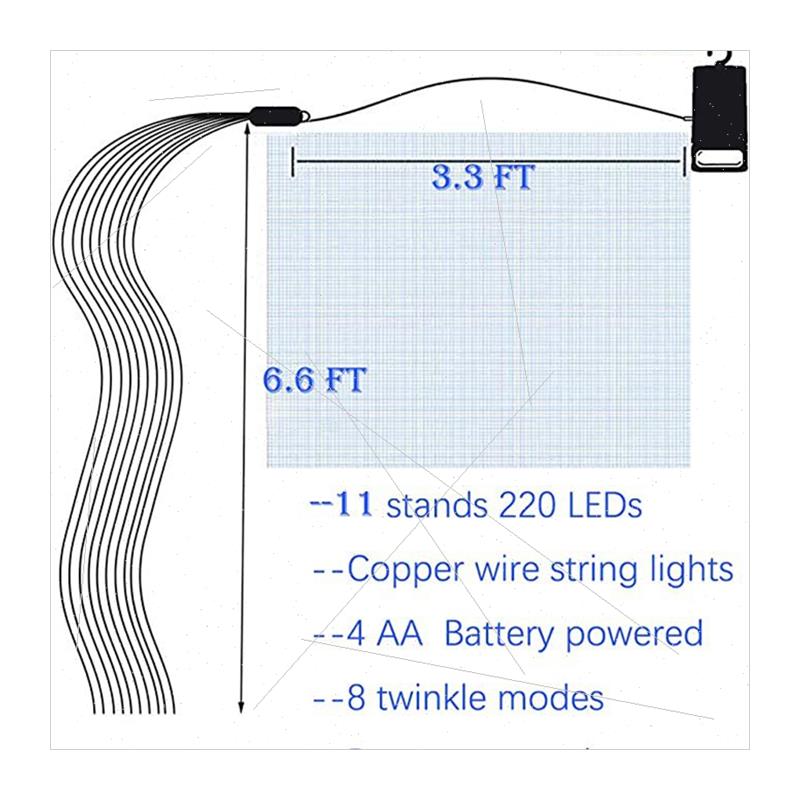 Solar ght String Tree Vine ghts Copper Wire ght String Outdo - 图3