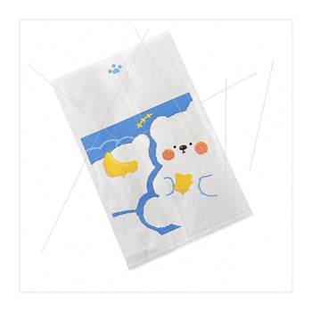 Korean simple ins paper organizer cartoon clouds cute ຫມີ