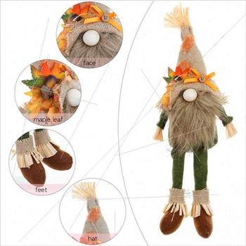 23 New Fall Harvest Thanksgiving Scarecrow Gnome Faceless Do